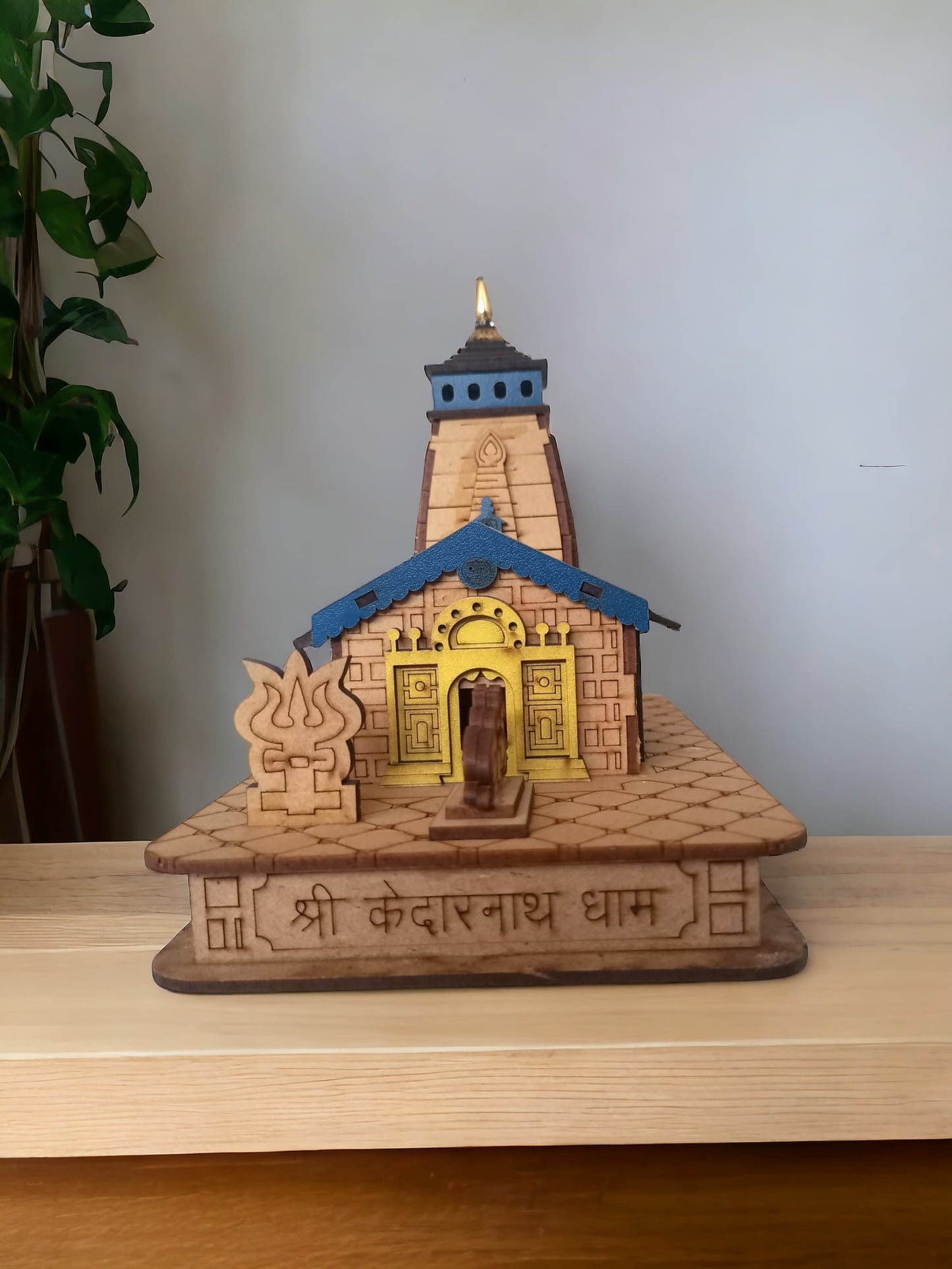 Kedarnath Temple 8 Inch